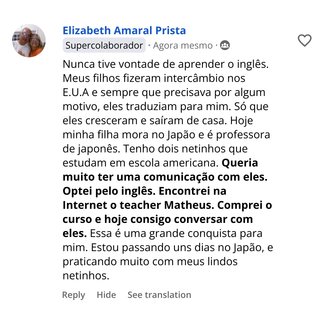 Depoimento da Elizabeth Amaral Prista_para INGEX – Travel (1080 x 1080 px)Resultado