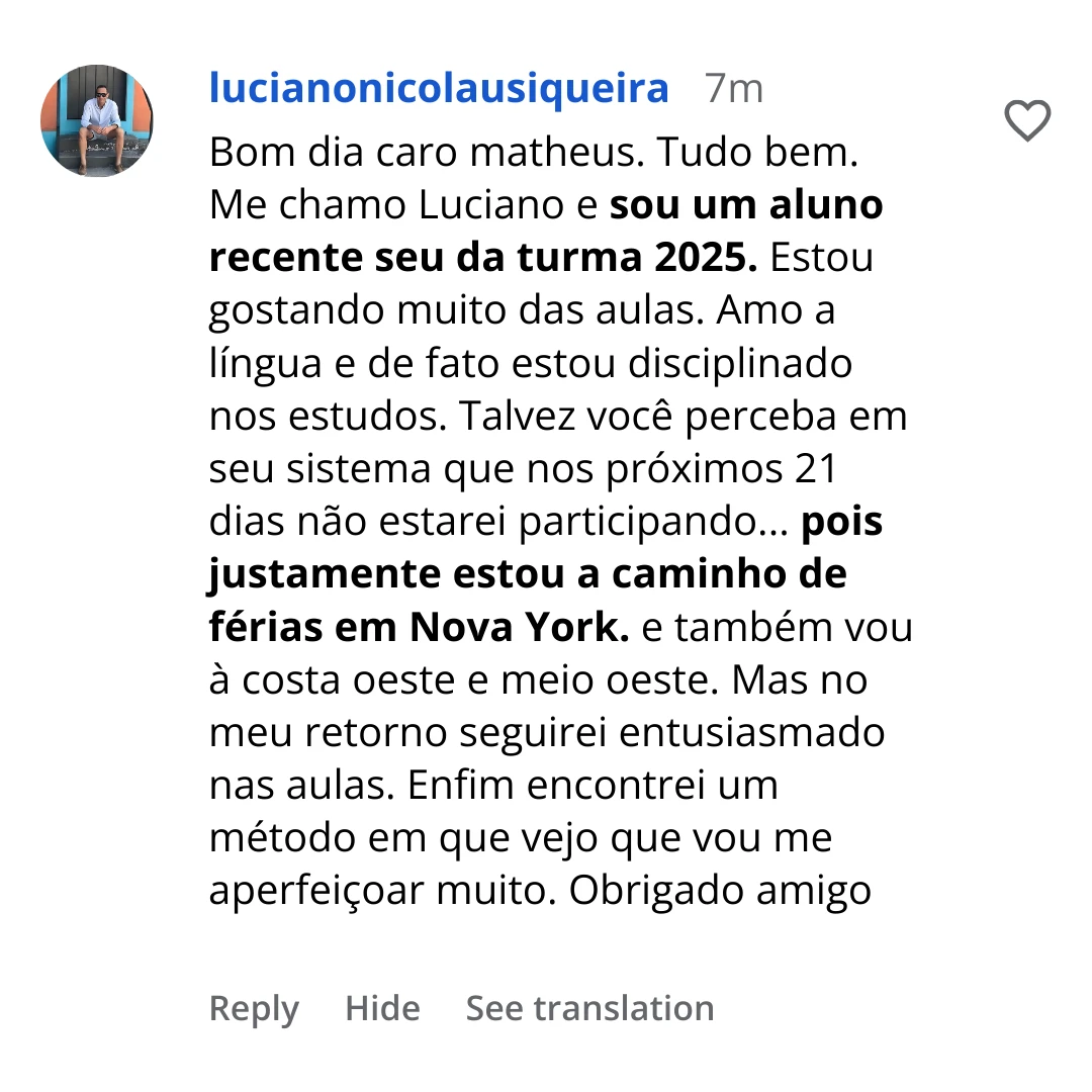 Depoimento do Luciano Nicolau Siqueira_para INGEX – Travel (1080 x 1080 px)Resultado