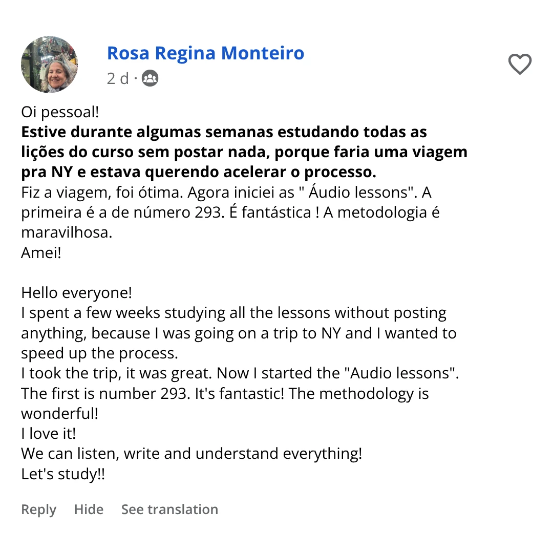 Depoimento da Rosa Regina Monteiro_para INGEX – Travel (1080 x 1080 px)Resultado